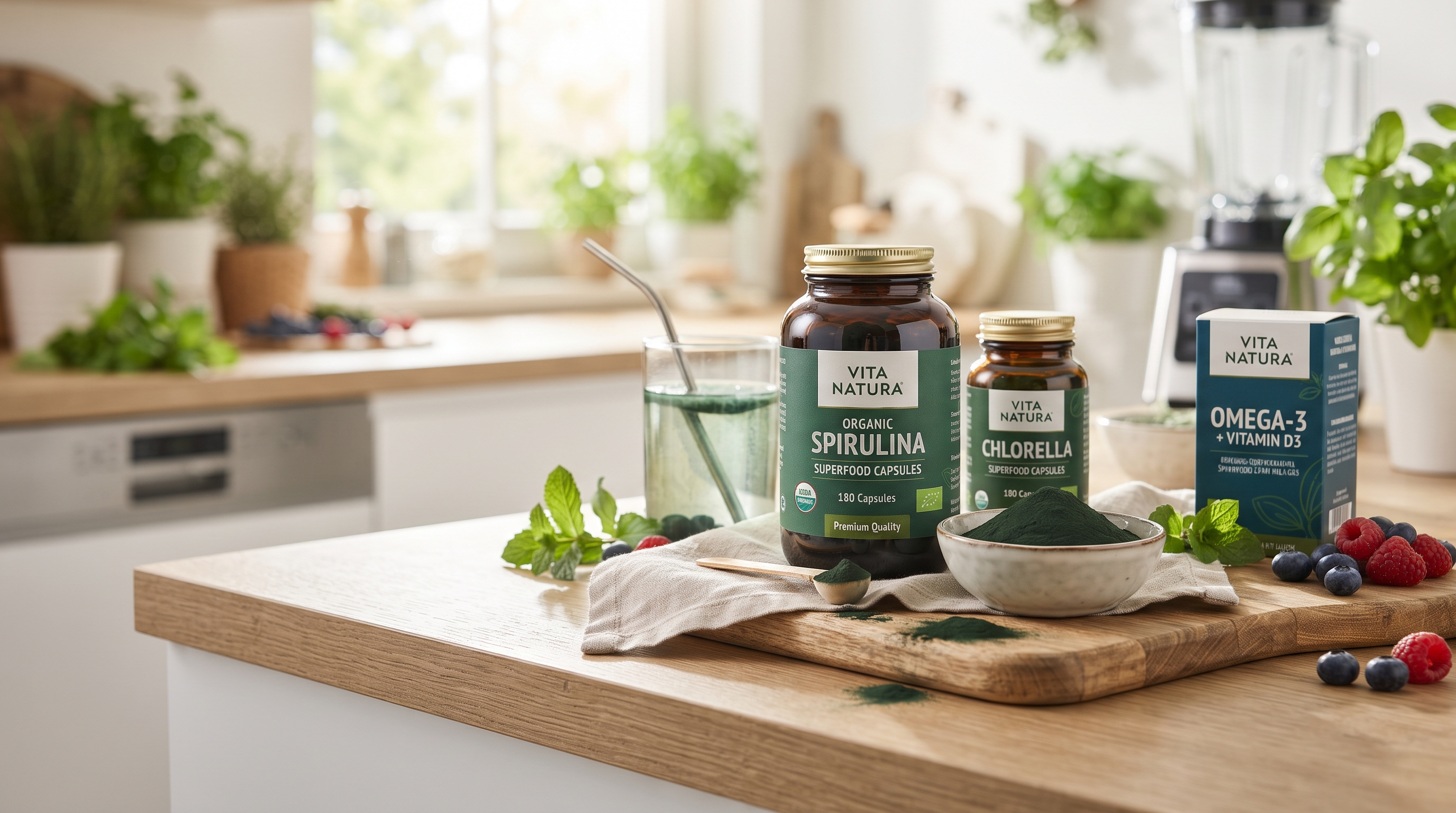 Organic superfood supplements