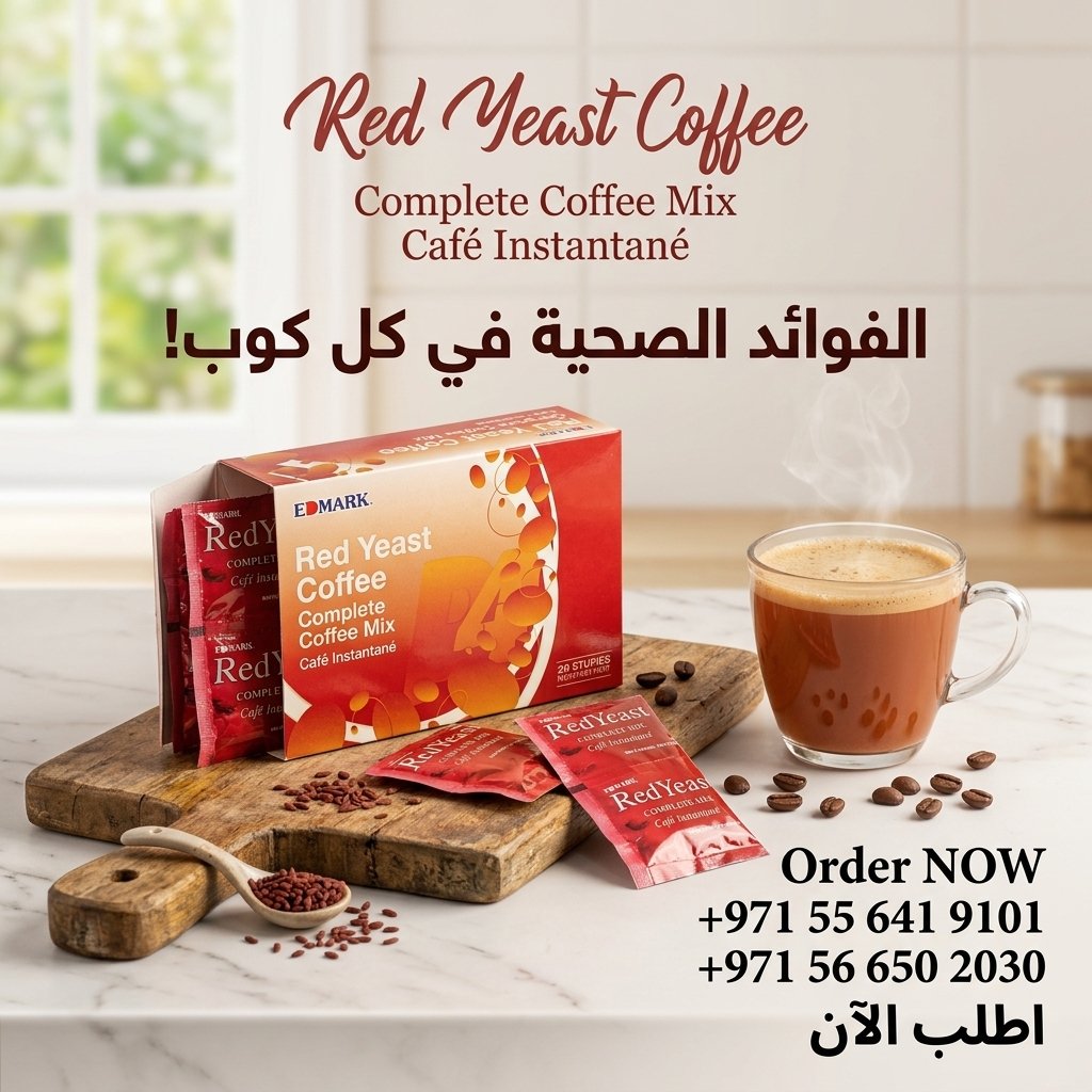 قهوة الخميرا الحمرا للكوليسترول